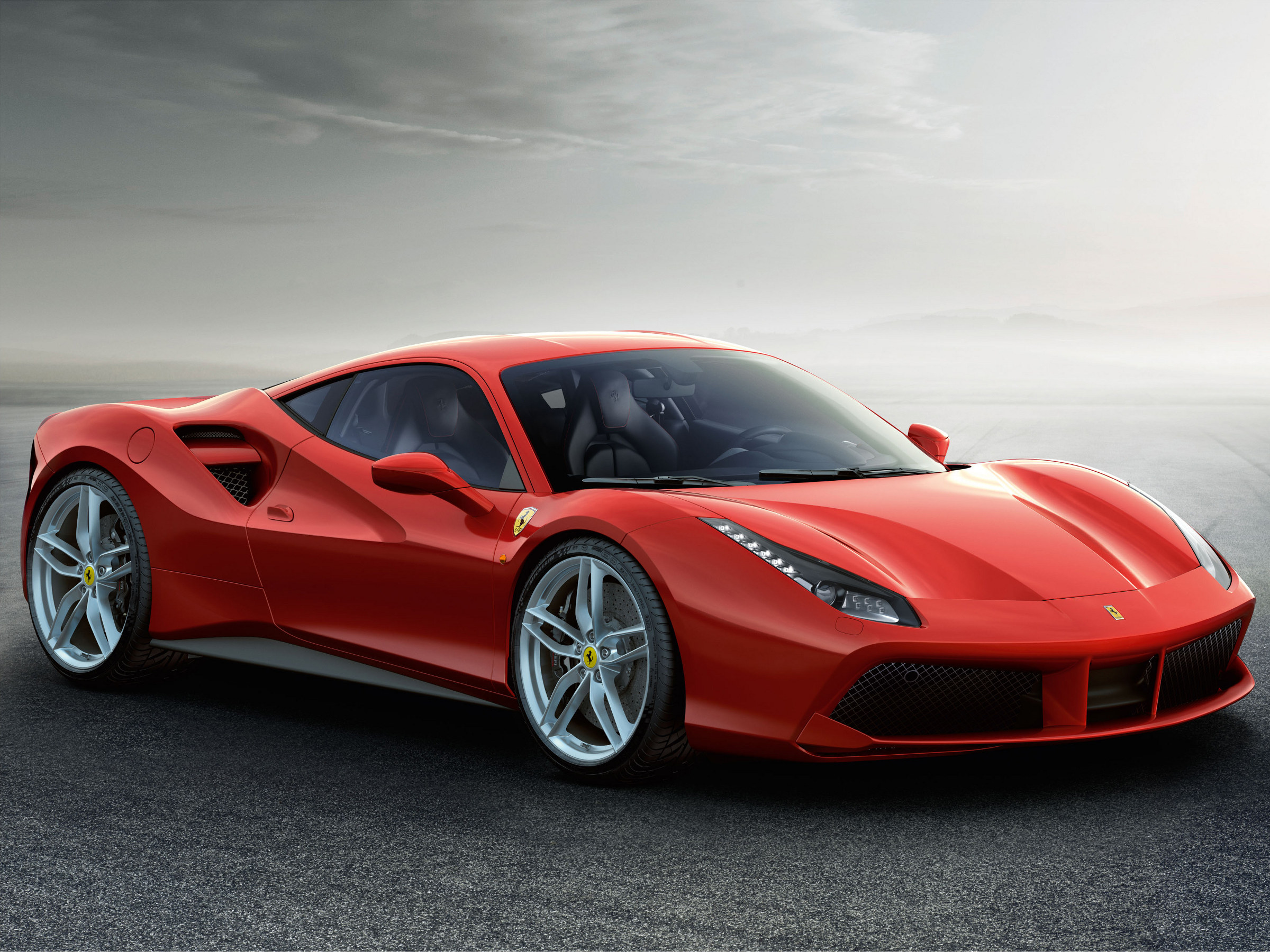 Феррари 488 GTB 2020 белый