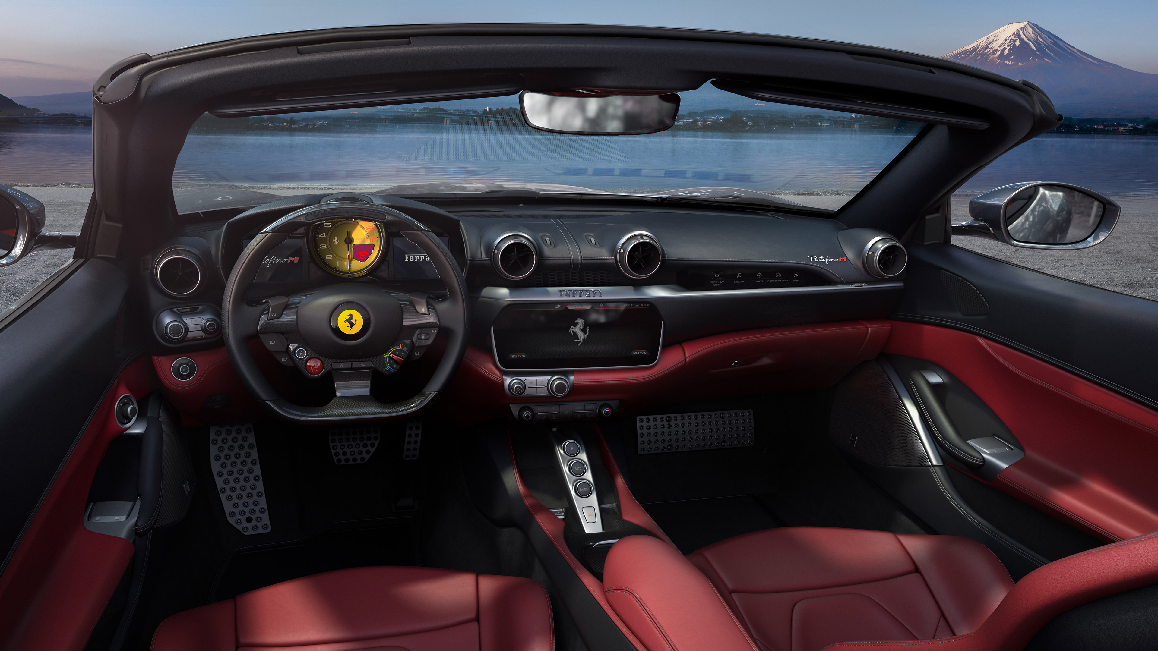 Ferrari f12 Red Interior