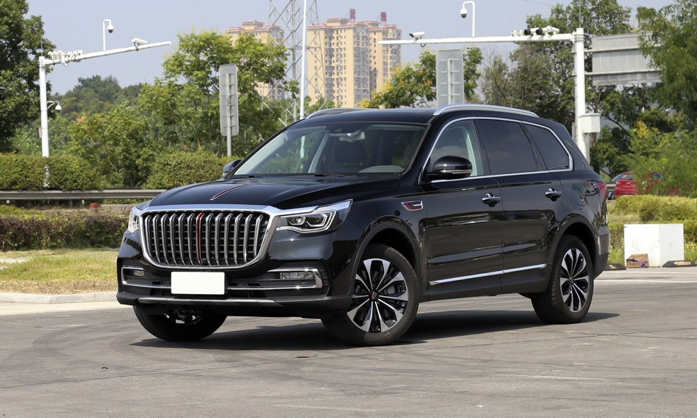 Премиум SUV Hongqi hs7 интерьер