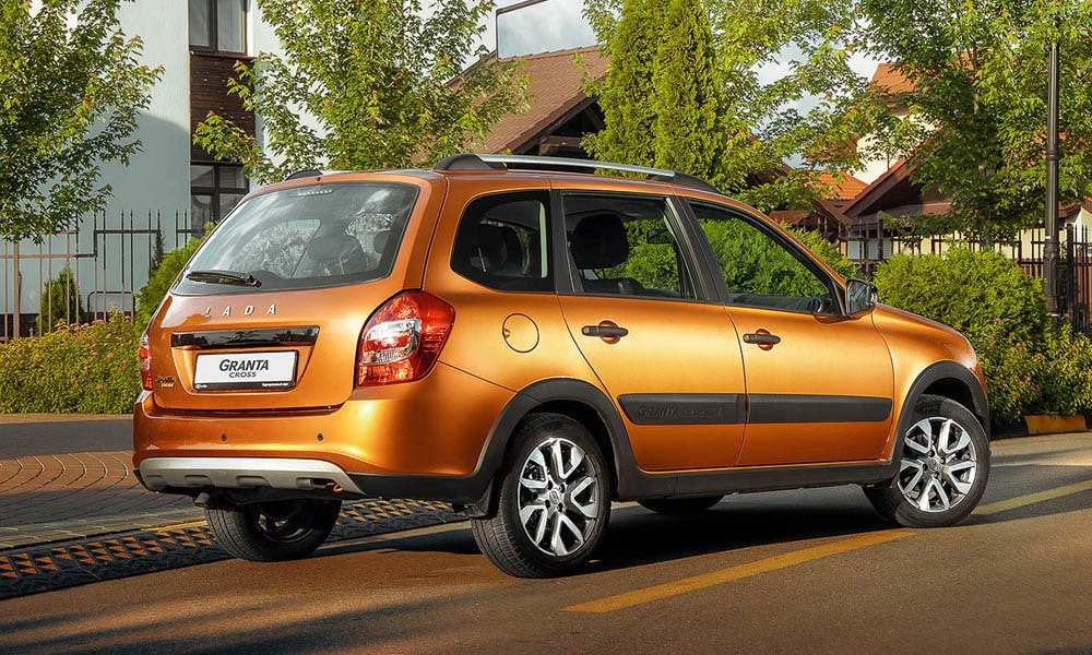 Lada granta cross фото