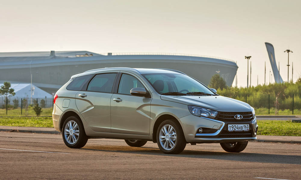 Lada vesta sw интерьер