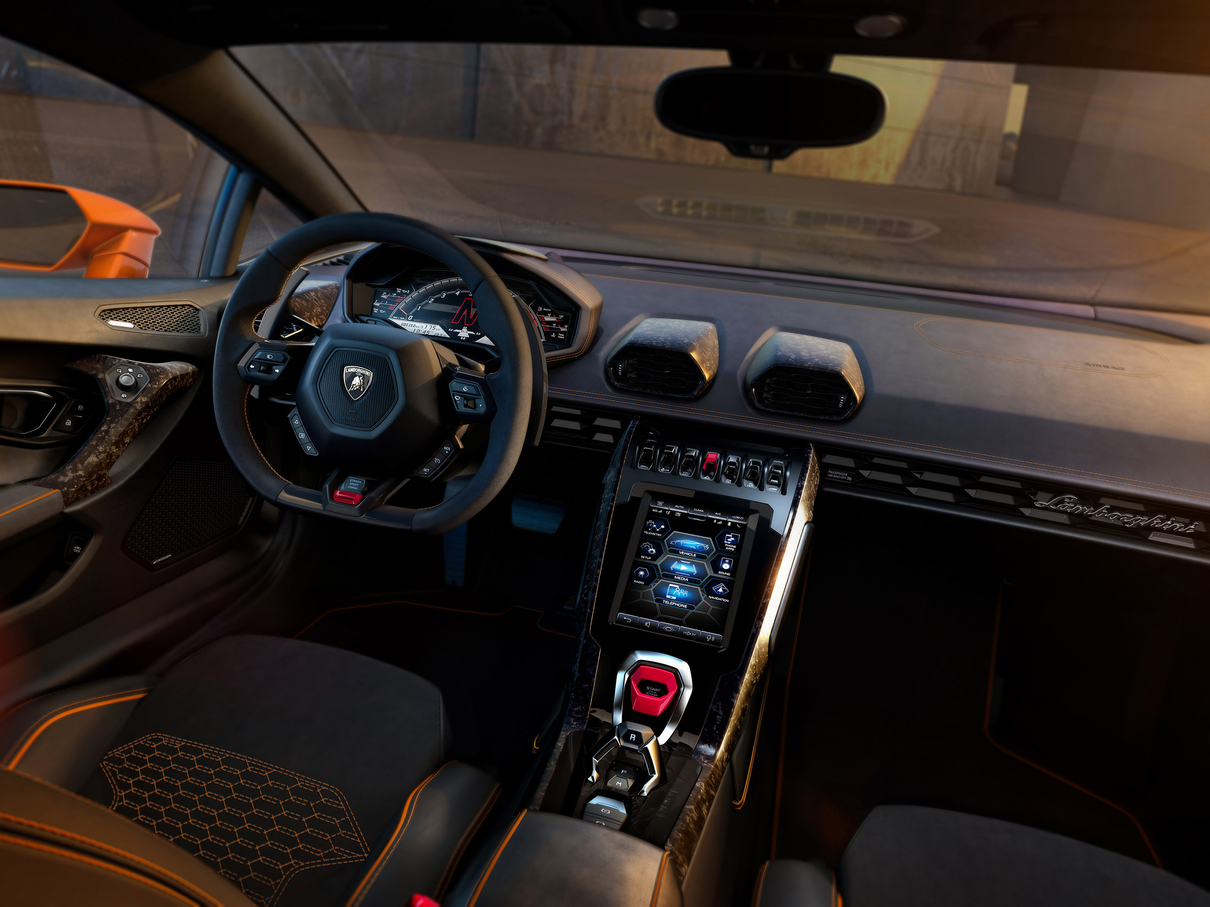Ламборгини Хуракан Салон фото 16