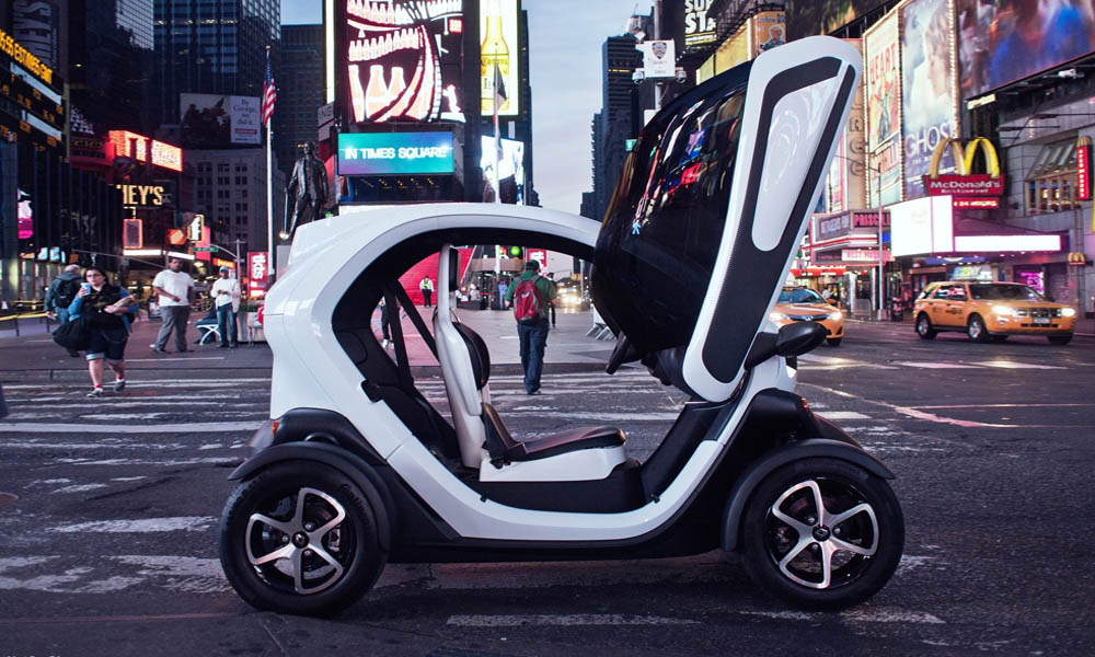 Самый маленький рено twizy