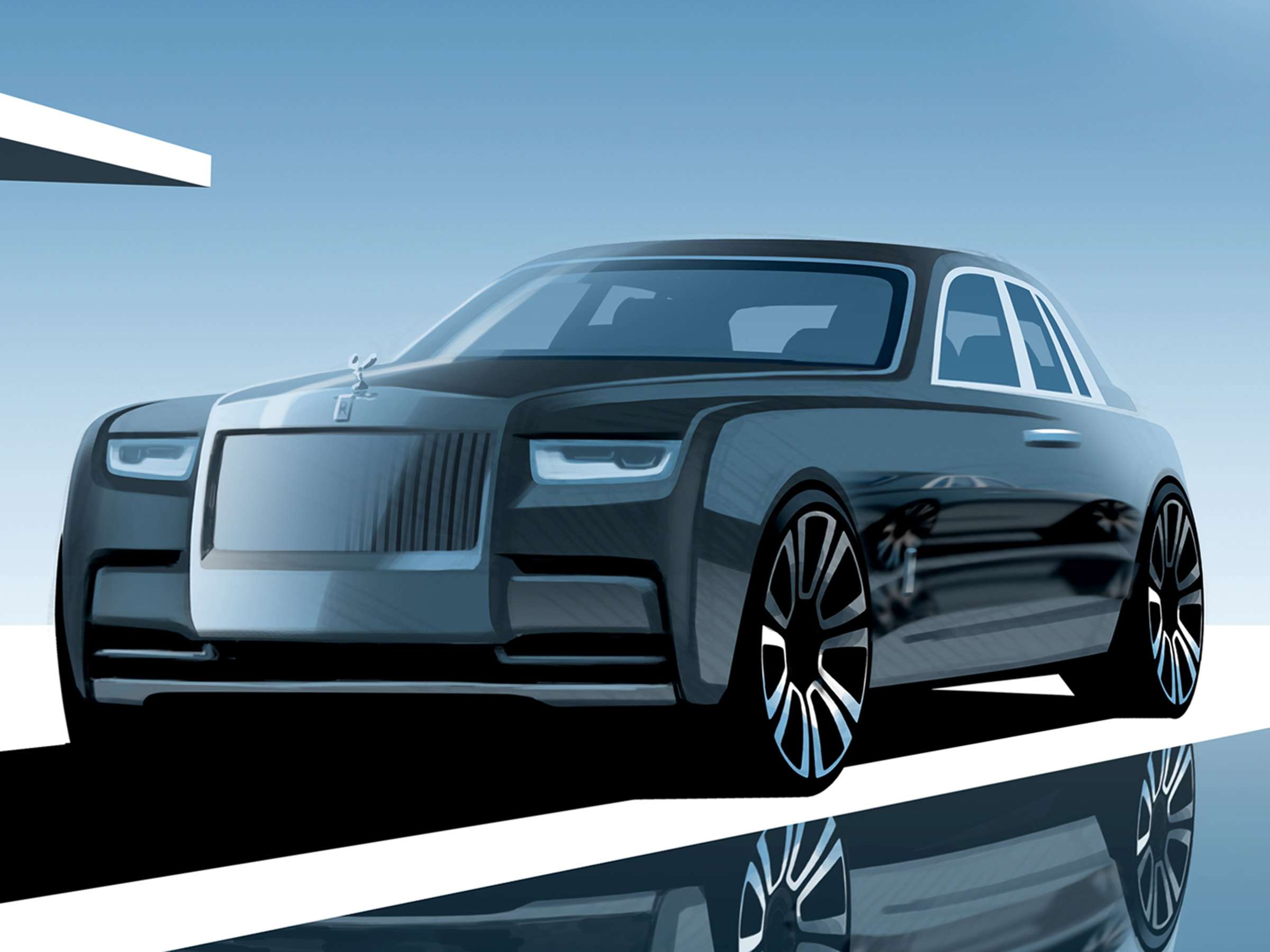Rolls-Royce Concept скетч