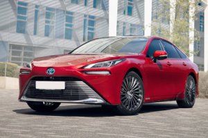 Японский седан Toyota Mirai