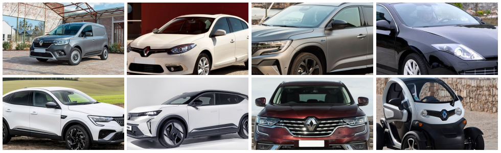 Модельный ряд Renault 2024 - цены на новые авто, комплектации и фото ...