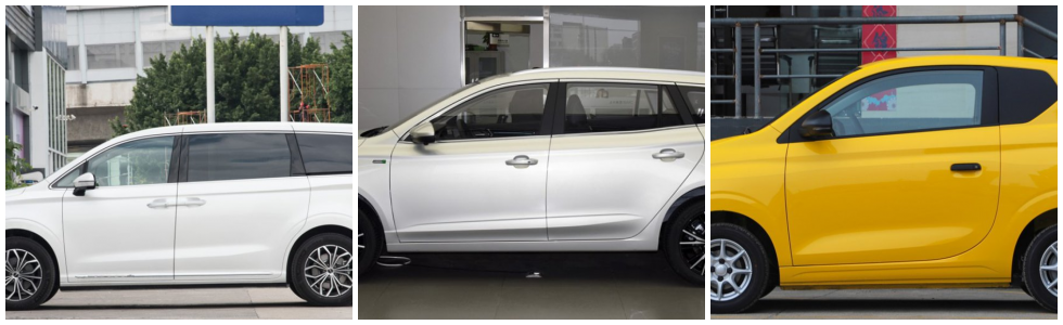 Коллаж ROEWE модельный ряд
