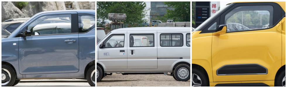 Коллаж WULING модельный ряд
