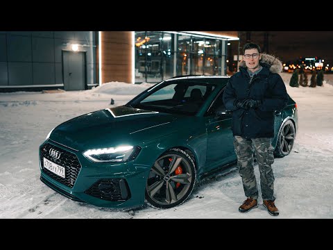Видео тест-драйв Audi RS4 Avant