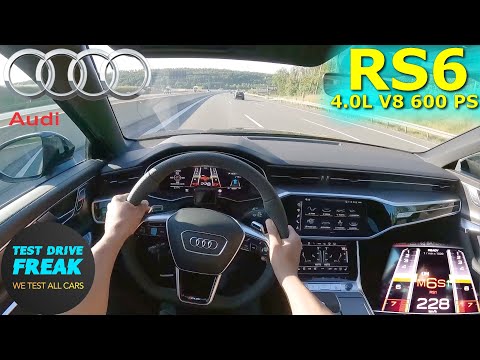 Видео тест-драйв Audi RS6 Avant