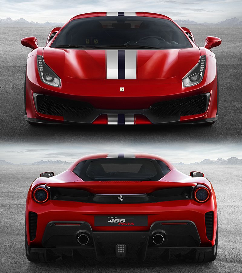 Pista характеристики ferrari