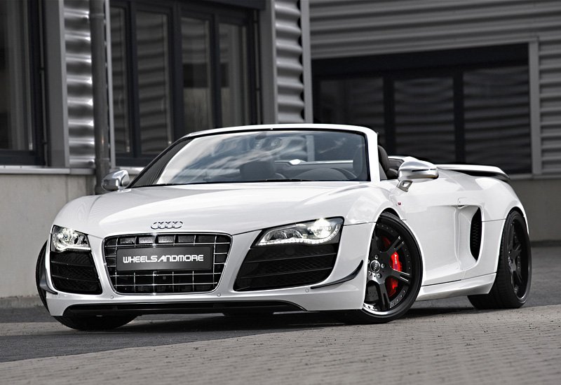 Audi R8 Spyder GT Wheelsandmore Triad Bianco