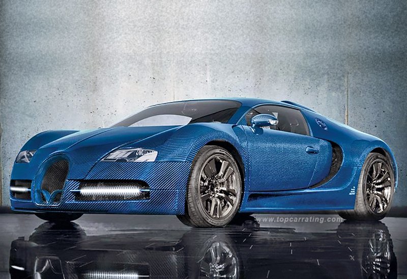 Объем двигателя bugatti veyron