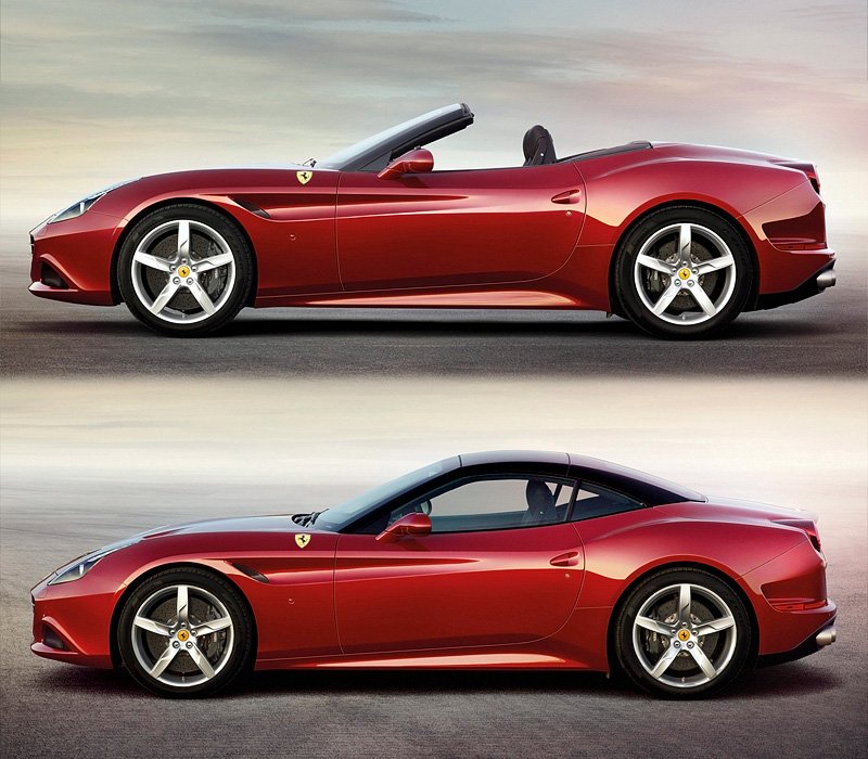 Ferrari California i зеленая