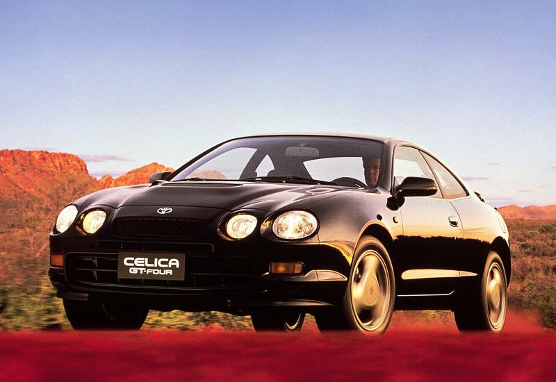 1994 Toyota Celica GT-Four (ST205) - шестое поколение автомобиля - особенности, технические характеристики и история модели 1994 Toyota Celica GT-Four (ST205) поколение VI - особенности, технические характеристики, история модели