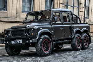Kahn Design Flying Huntsman 110 6X6 Defender Double Cab Pickup