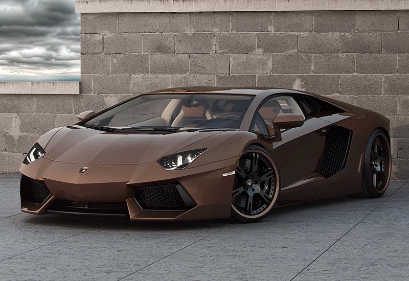 Lamborghini Aventador LP777-4 Wheelsandmore Chocolate Rabbioso