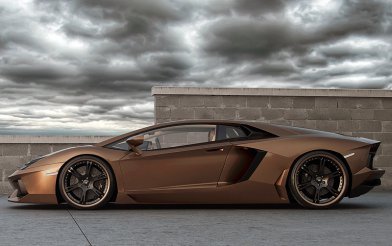 Lamborghini Aventador LP777-4 Wheelsandmore Chocolate Rabbioso