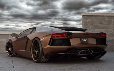 Lamborghini Aventador LP777-4 Wheelsandmore Chocolate Rabbioso