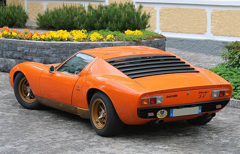 Lamborghini Miura p400 SV 1971