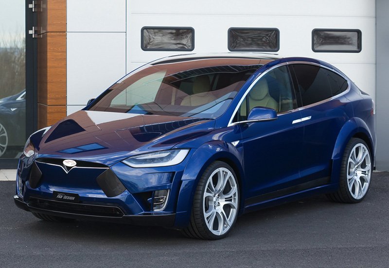 Tesla Model X Fab Design Virium 2017 характеристики цена фото