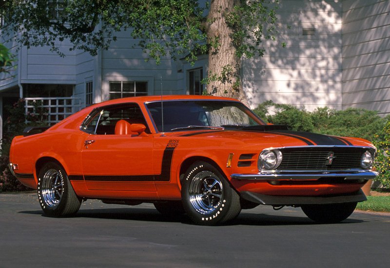 Ford Mustang Boss 302 back