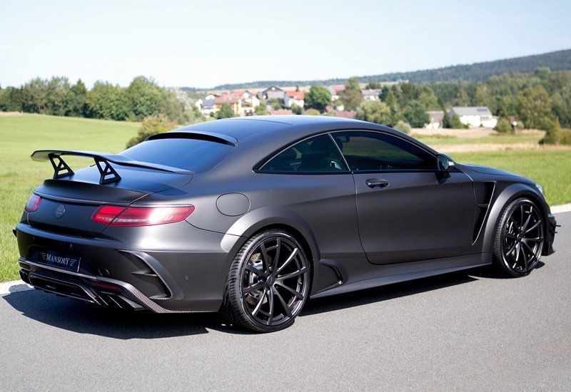 Mercedes-Benz S 63 AMG Coupe Mansory Black Edition 2016: характеристики ...