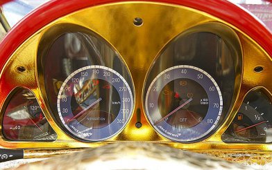 Mercedes Benz SLR MCLAREN 999 Red Gold