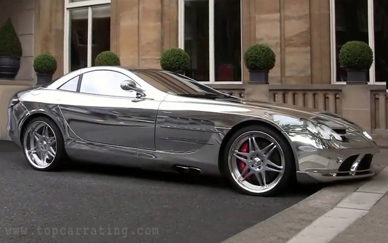 Mercedes Benz SLR MCLAREN двигатель
