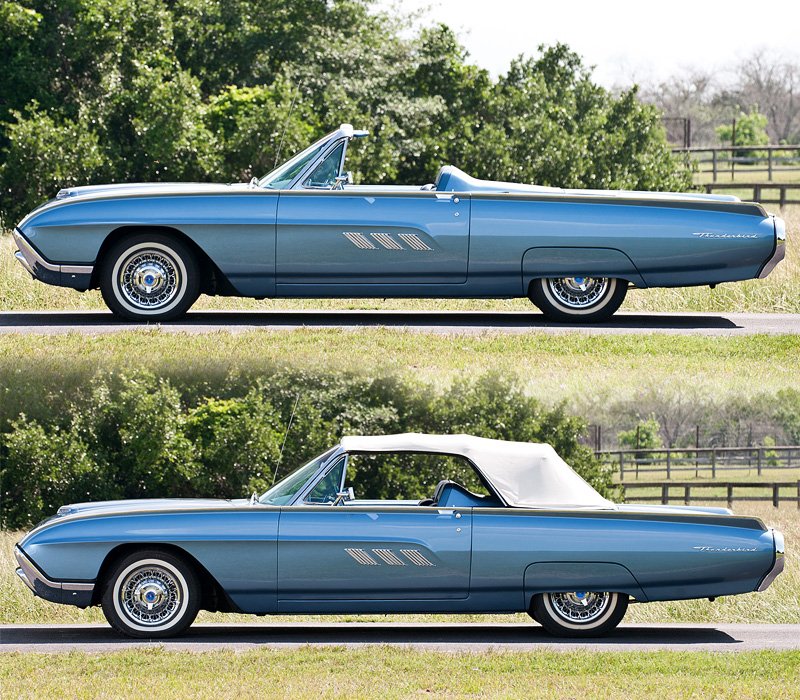 Ford thunderbird кабриолет